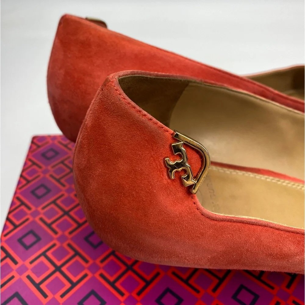 💕SALE💕 Tory Burch Elizabeth Poppy Orange - Picture 6 of 10